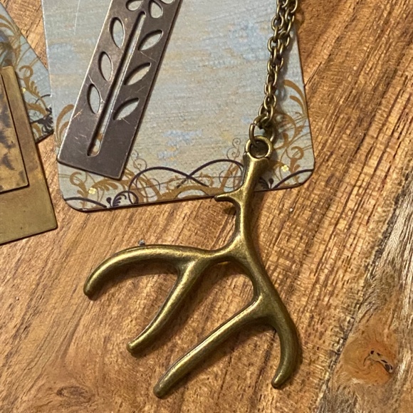 Vintaj Brass findings & necklace lot - Picture 10 of 16